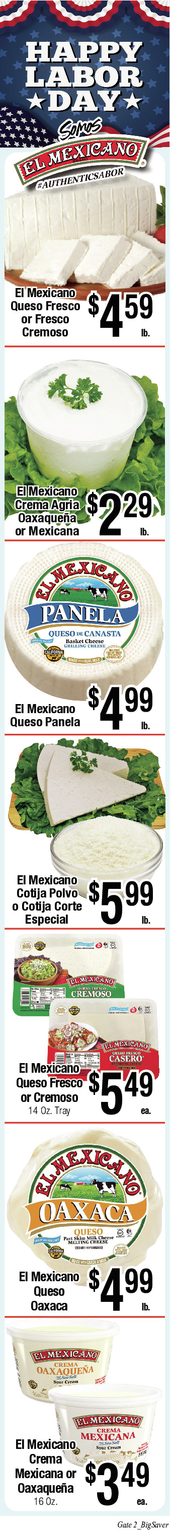Big Saver Food Weekly AD 4 Page. valid thruogh 08/27/2025 - 09/02/2025