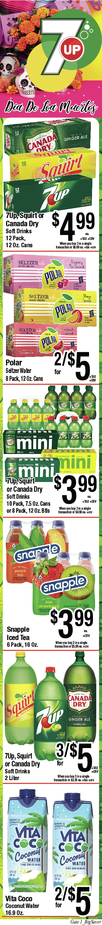 Big Saver Food Weekly AD 3 Page. valid thruogh 10/29/2025 - 11/04/2025