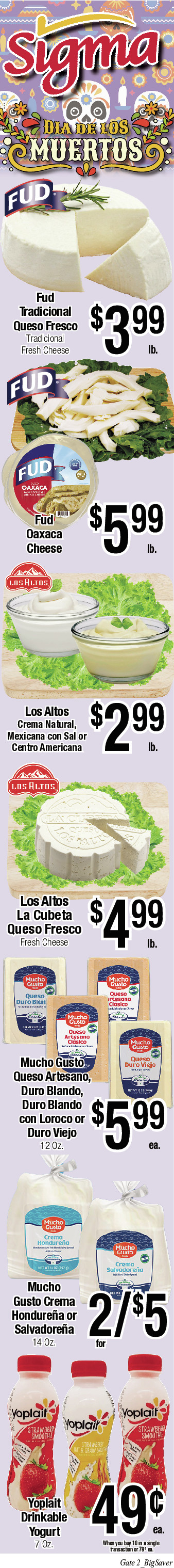 Big Saver Food Weekly AD 4 Page. valid thruogh 10/29/2025 - 11/04/2025