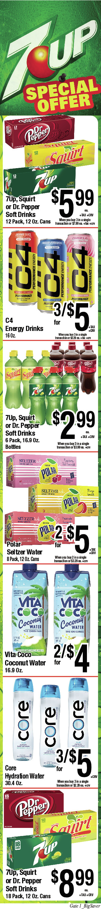 Big Saver Food Weekly AD 3 Page. valid thruogh 03/18/2026 - 03/24/2026