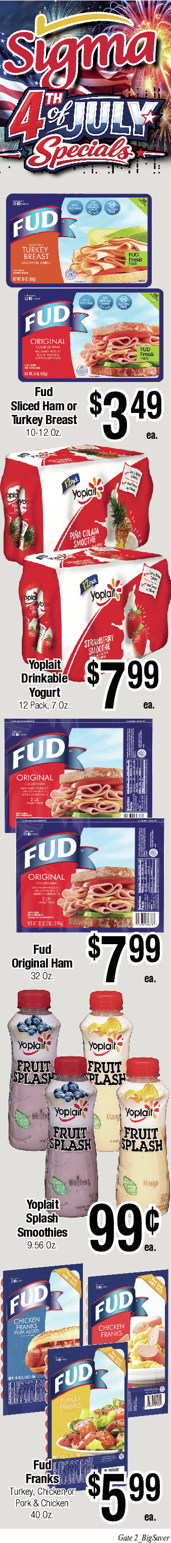 Big Saver Food Weekly AD 4 Page. valid thruogh 07/01/2026 - 07/07/2026